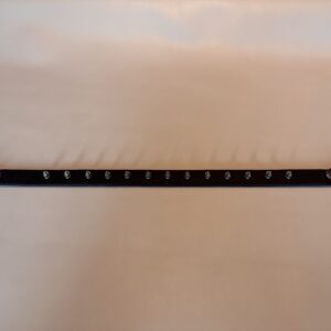 Inward Leather Spike Belt