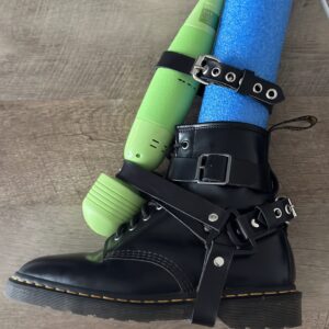 Hitachi boot leather harness